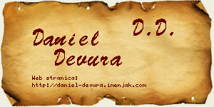 Daniel Devura vizit kartica